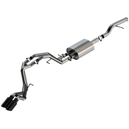 Borla 2/4WD Black Chrome S-Type Cat-Back Exhaust | Chevrolet Tahoe 5.3L V8 (21-22) (140854BC)