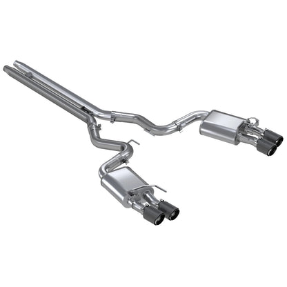 MBRP 4" Pro-Series Cat-Back Exhaust System | 2018-2023 Ford Mustang GT (S72093CF)