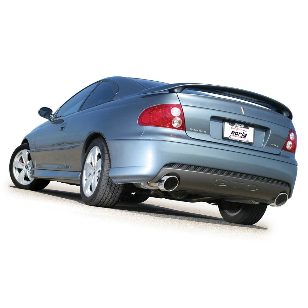 Borla Cat-Back Exhaust System - S-Type Classic | 2005-2006 Pontiac GTO 6.0L (140165)
