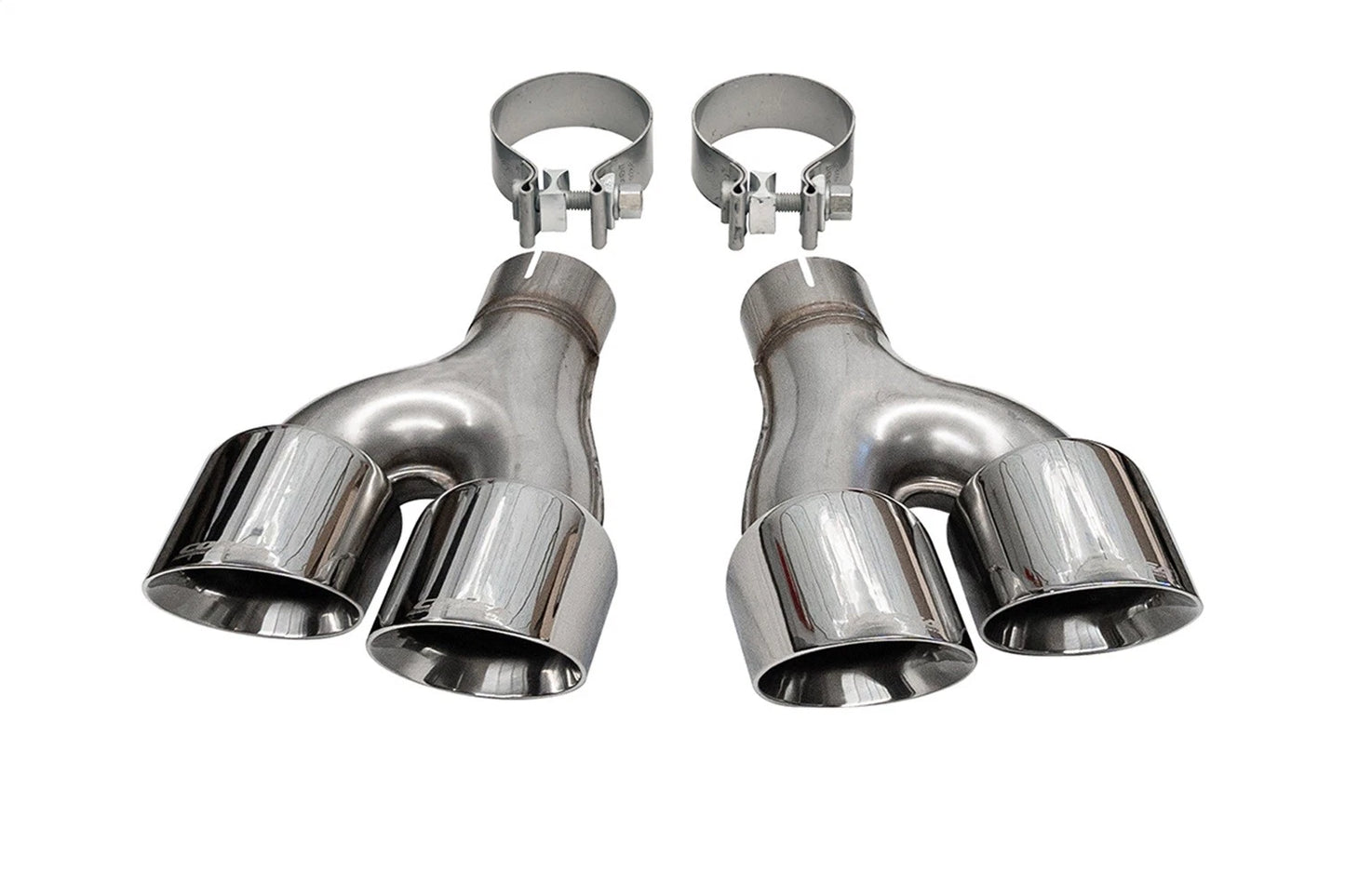 CORSA Replacement / 4.0 in Twin Tip Kit | Jeep Grand Cherokee 14-21 Summit (14068BLK)