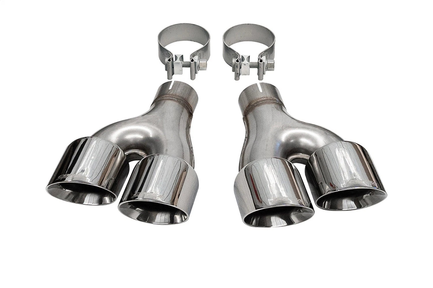 CORSA Replacement / 4.0 in Twin Tip Kit | Jeep Grand Cherokee 14-21 Summit (14068BLK)