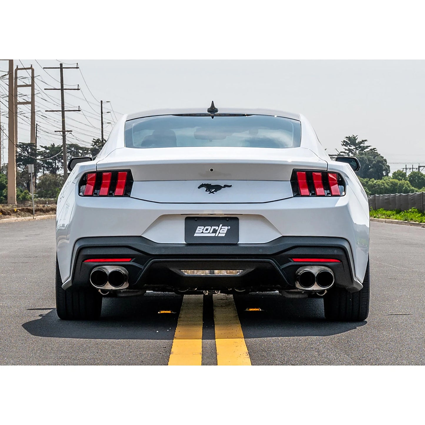 Borla 2.3L EcoBoost ATAK Catback Exhaust | Ford Mustang (24) Non-Active (140982BC)