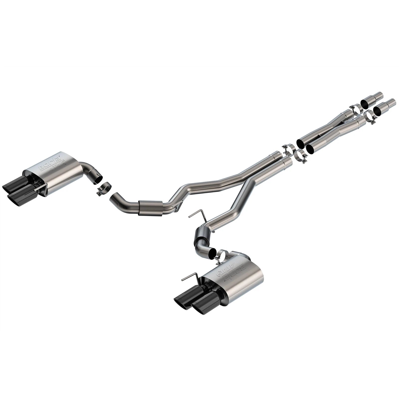 Borla 3in ATAK Catback Exhaust | Ford Mustang GT (24) (140970BC)