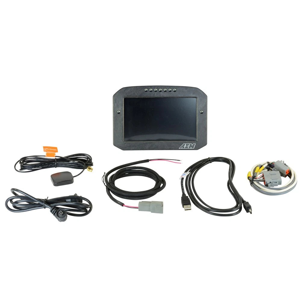 AEM CD-7 Carbon Flat Panel Digital Dash Display (30-570XF)