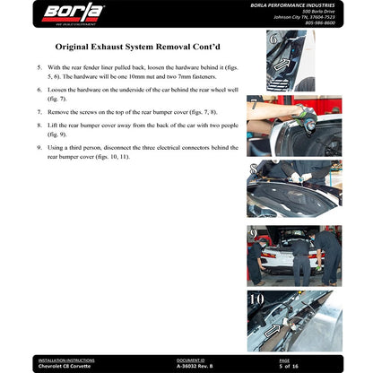 Borla Exhaust Cat-Back Exhaust System | 2020-2021 Chevrolet Corvette (140838/9)