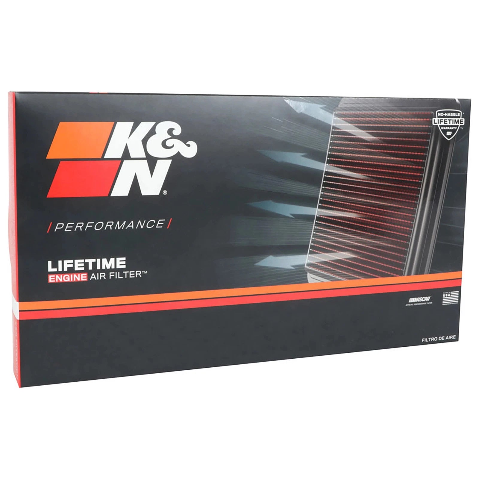 K&N 33-3173 High Flow Performance Air Filter for 2021-22 Mercedes C180 C200 C300