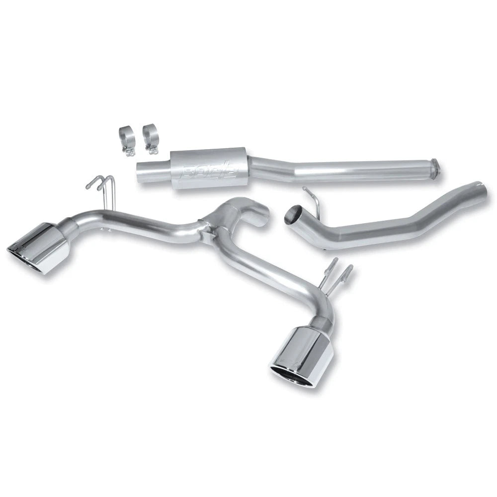 Borla S-Type Cat Back Exhaust System | 2009-2015 Mitsubishi Lancer Ralliart (140334)