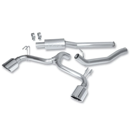 Borla S-Type Cat Back Exhaust System | 2009-2015 Mitsubishi Lancer Ralliart (140334)