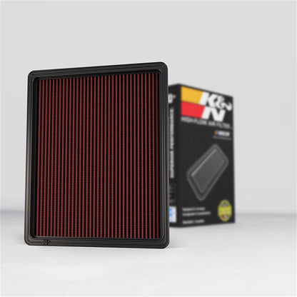 K&N 33-2129 High Flow Performance Air Filter for 1999-18 Silverado / Sierra 1500