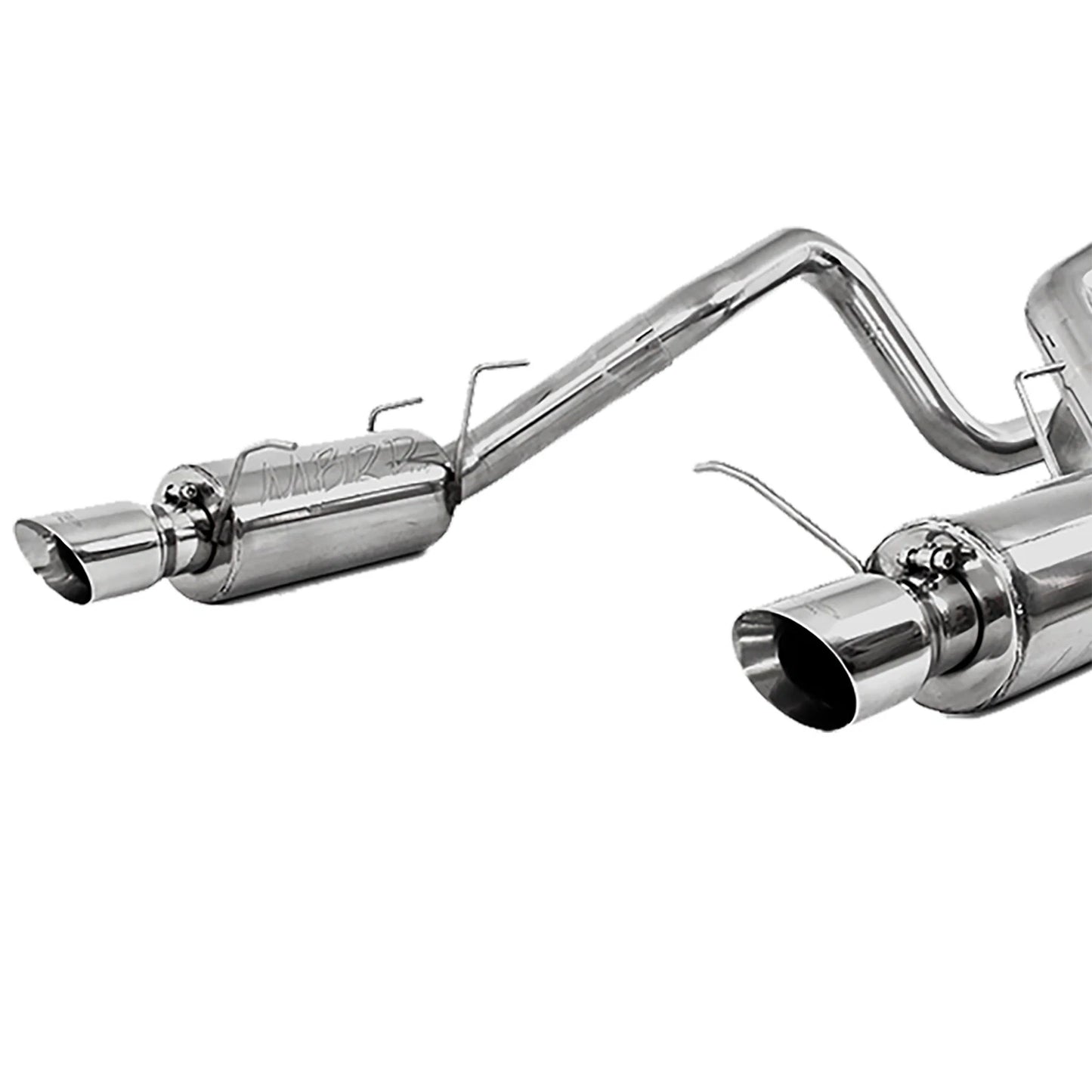 MBRP 3in D&S Rear Cat-Back Street Exhaust | Ford Mustang GT (11-14) (S7258409)