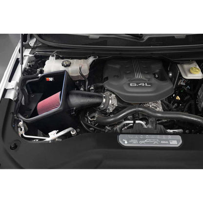 K&N 2022 Jeep Grand Wagoneer V8-6.4L Performance Air Intake System | Jeep Grand Wagoneer (22+) (63-1590)