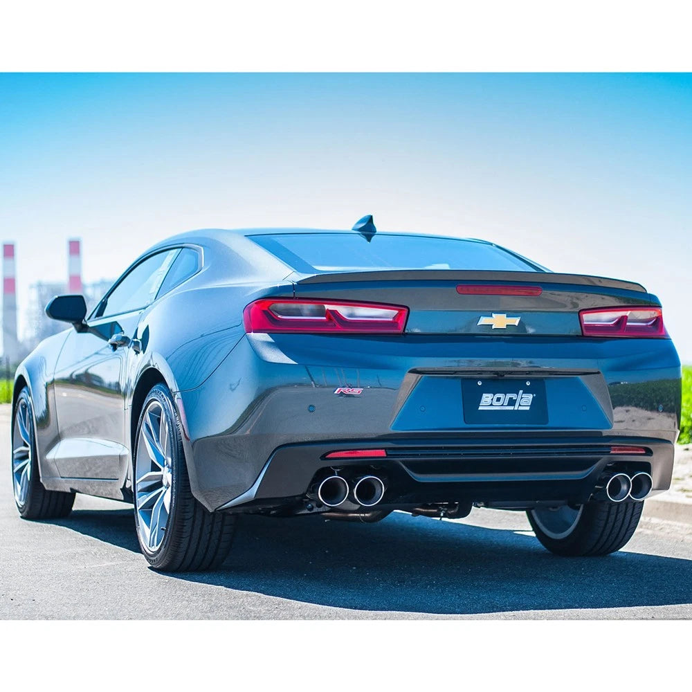 Borla Axle-Back Exhaust System - ATAK | 2016-2021 Chevrolet Camaro 3.6L (11927)
