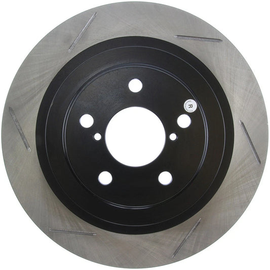 Stoptech Power Slot Rear F&R Slotted Brake Rotor | Subaru WRX/Legacy GT (05-09) (126.47025SL)