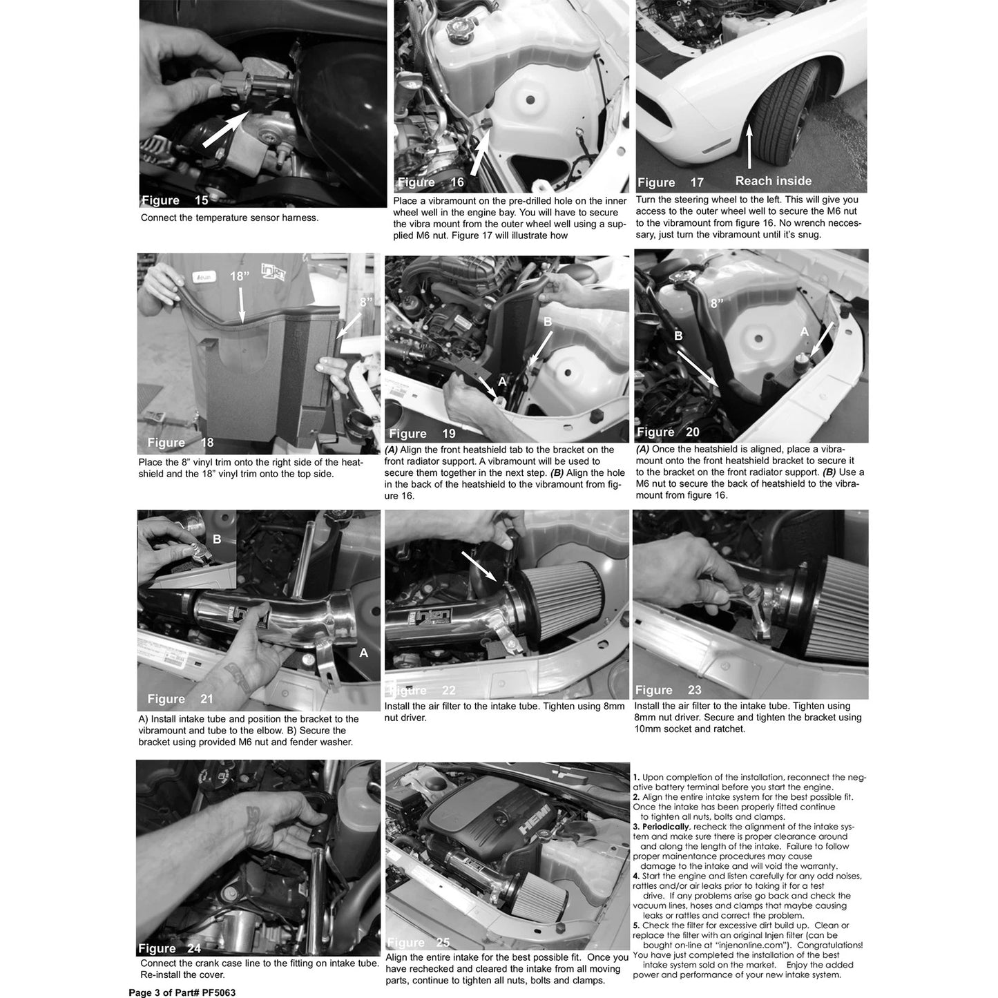 Injen Cold Air Intake | Chrysler 300 & Dodge Challenger/Charger (05-20) (PF5063)