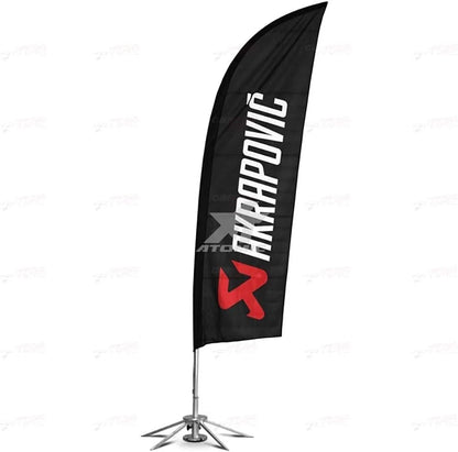 Akrapovic Self-standing flag set