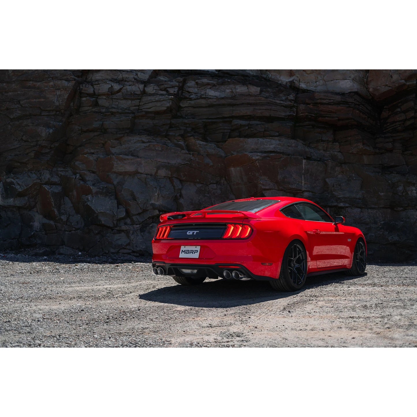 MBRP Installer Series 3" Cat-Back Exhaust System | 2018-2023 Ford Mustang GT (S7207AL)