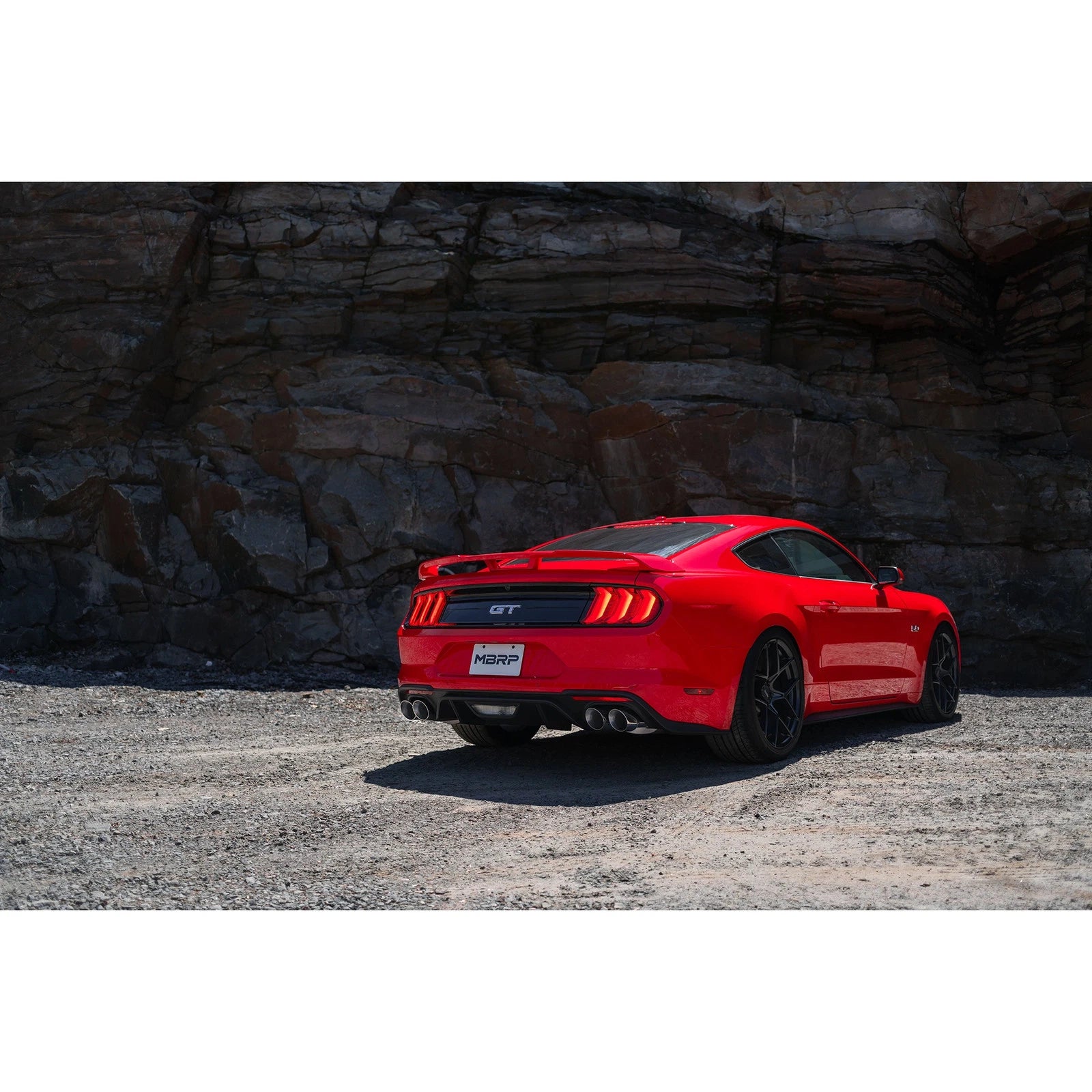 MBRP Installer Series 3" Cat-Back Exhaust System | 2018-2023 Ford Mustang GT (S7207AL)