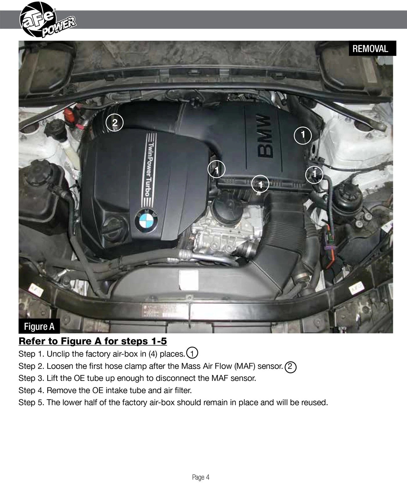 aFe Magnum FORCE Stage-2 Pro DRY S Cold Air Intake | BMW 335i/xi (11-13) (51-31912)