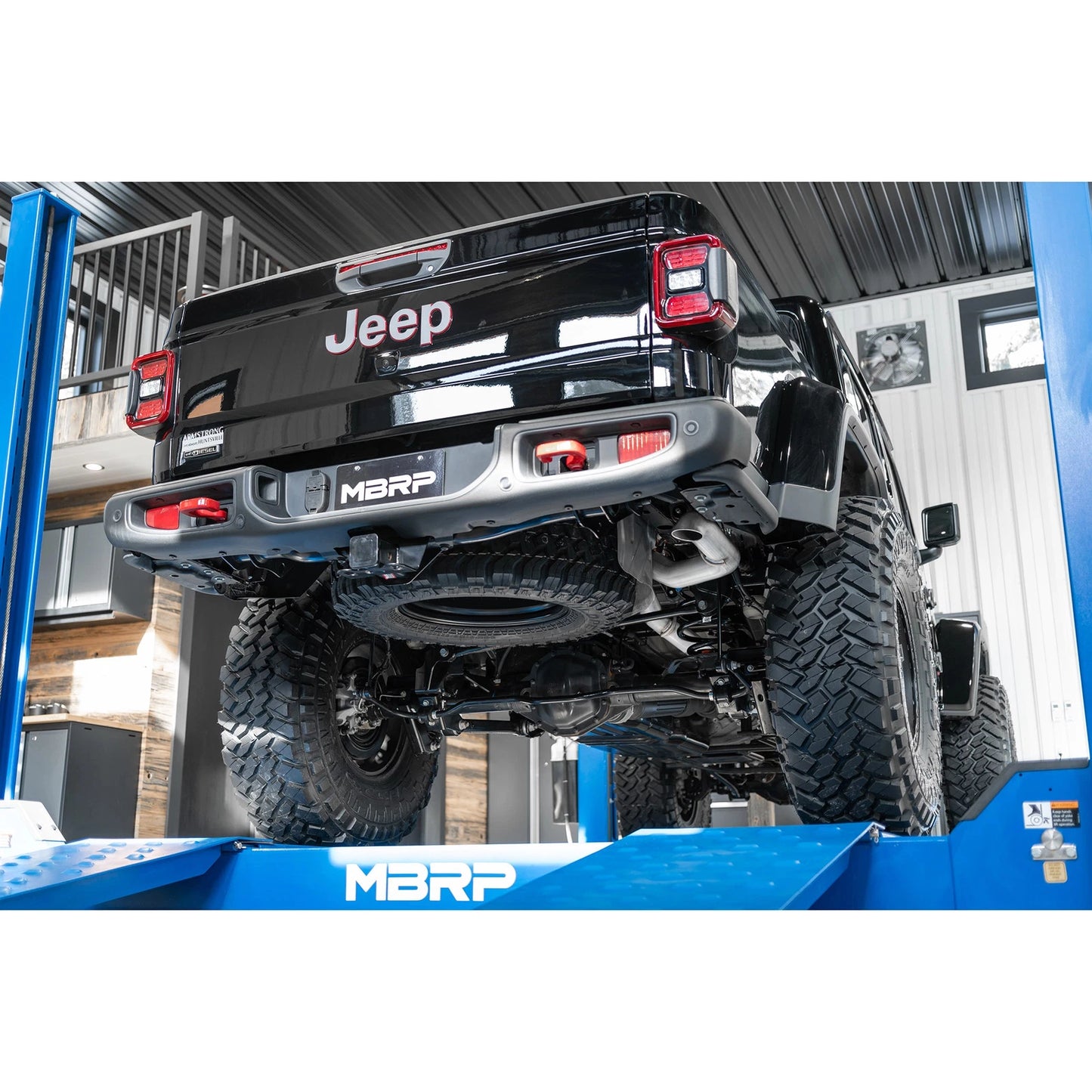 MBRP XP Series T304SS 3in Filter Back w/ Rear Turn Down | Jeep Gladiator JT 19-26 (S6502409)