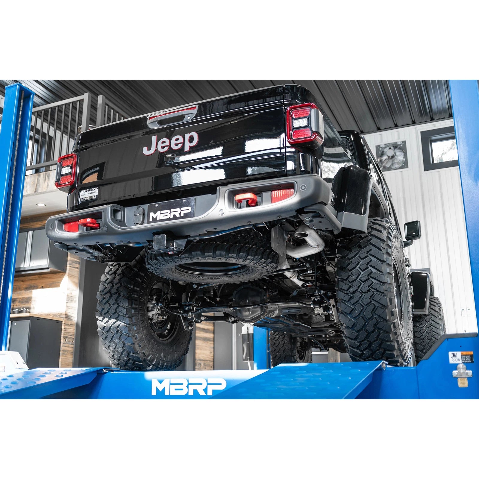 MBRP XP Series T304SS 3in Filter Back w/ Rear Turn Down | Jeep Gladiator JT 19-26 (S6502409)