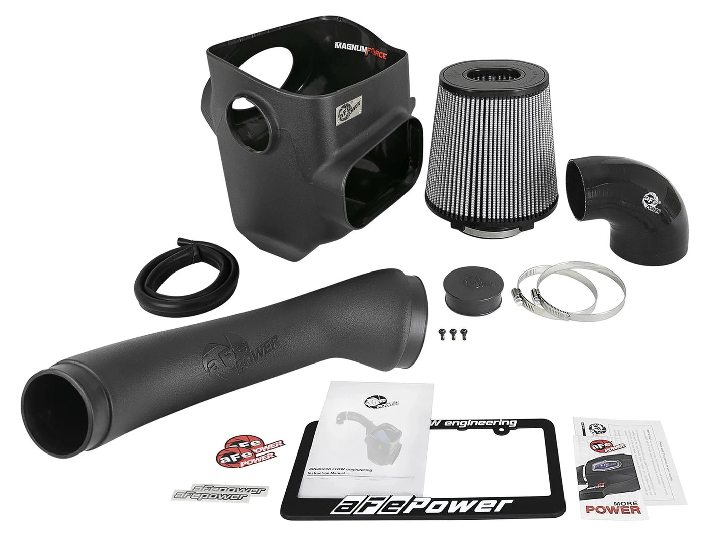 aFe Magnum FORCE Stage-2 Cold Air Intake w/ Pro DRY S | Nissan Titan XD 16-19 V8-5.0L (54-13026D)