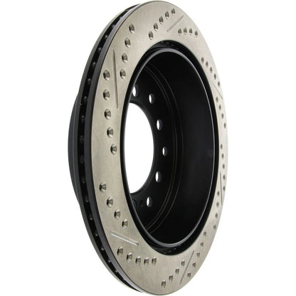 StopTech 127.44175L Rear Left Drilled Disc Brake Rotor for 10-20 Toyota 4Runner