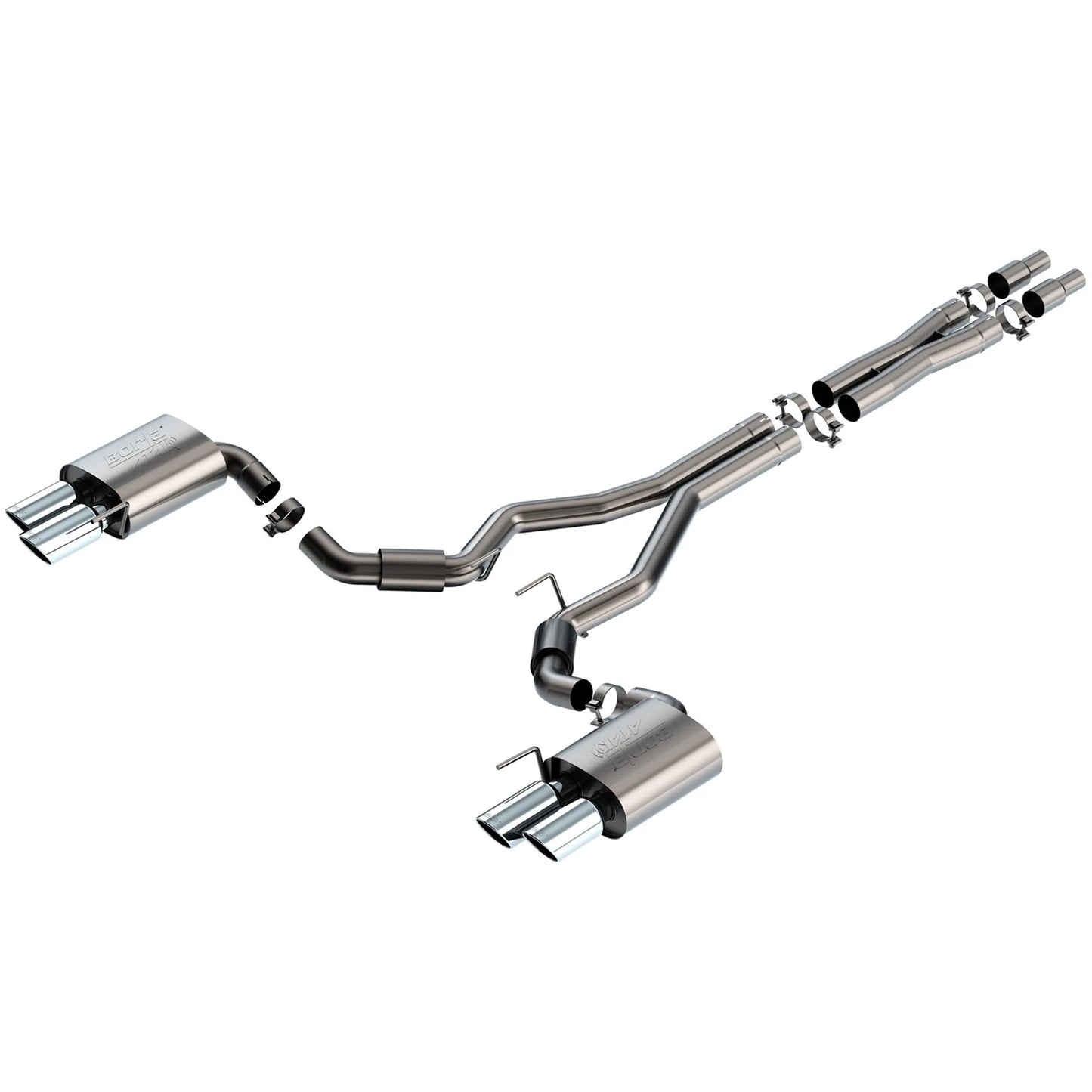 Borla 3in ATAK Catback Exhaust | Ford Mustang GT (24) (140970)
