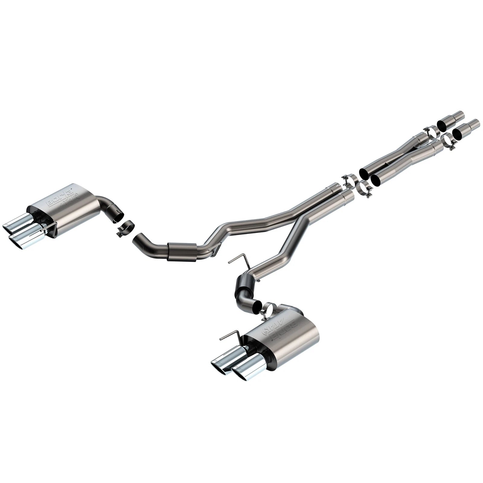 Borla 3in ATAK Catback Exhaust | Ford Mustang GT (24) (140970)