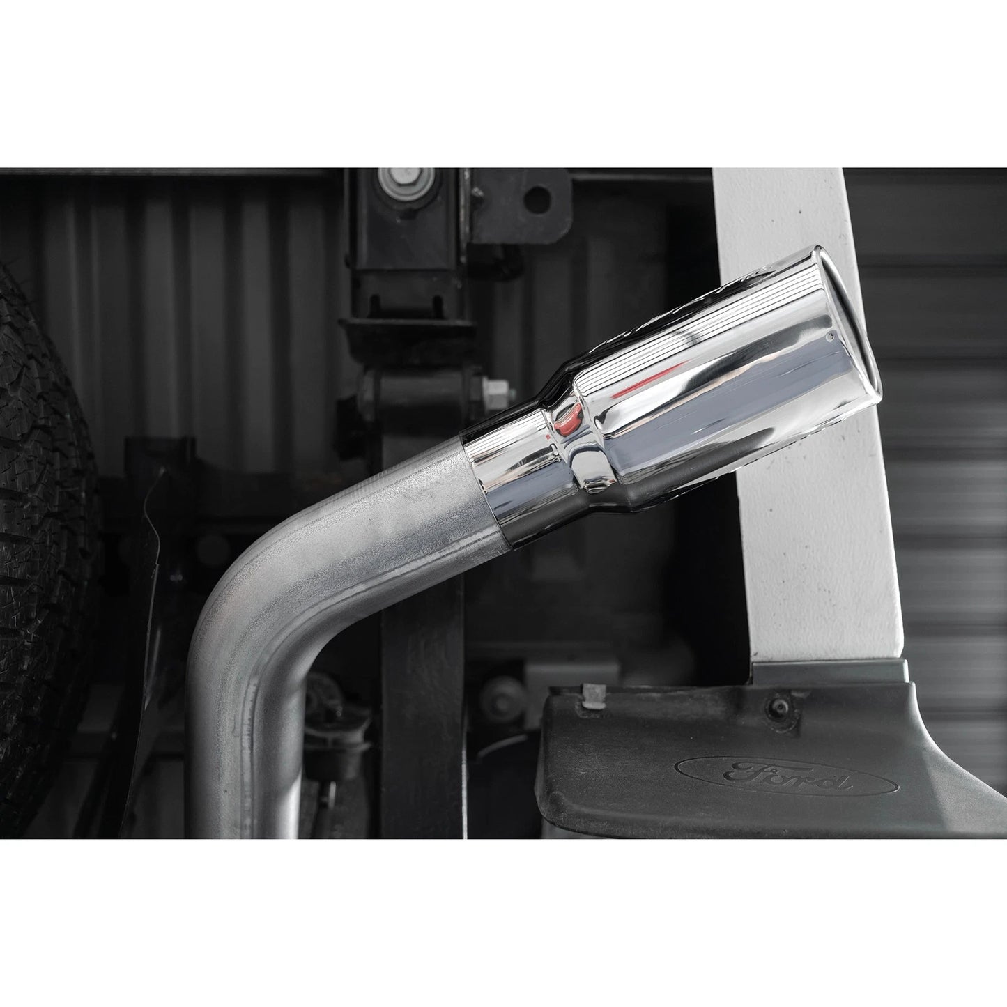 MBRP 3in AL Cat-Back Single Side Exit w/ 4in OD Tip | Ford Ranger Ecoboost 2.3L (19) (S5227AL)