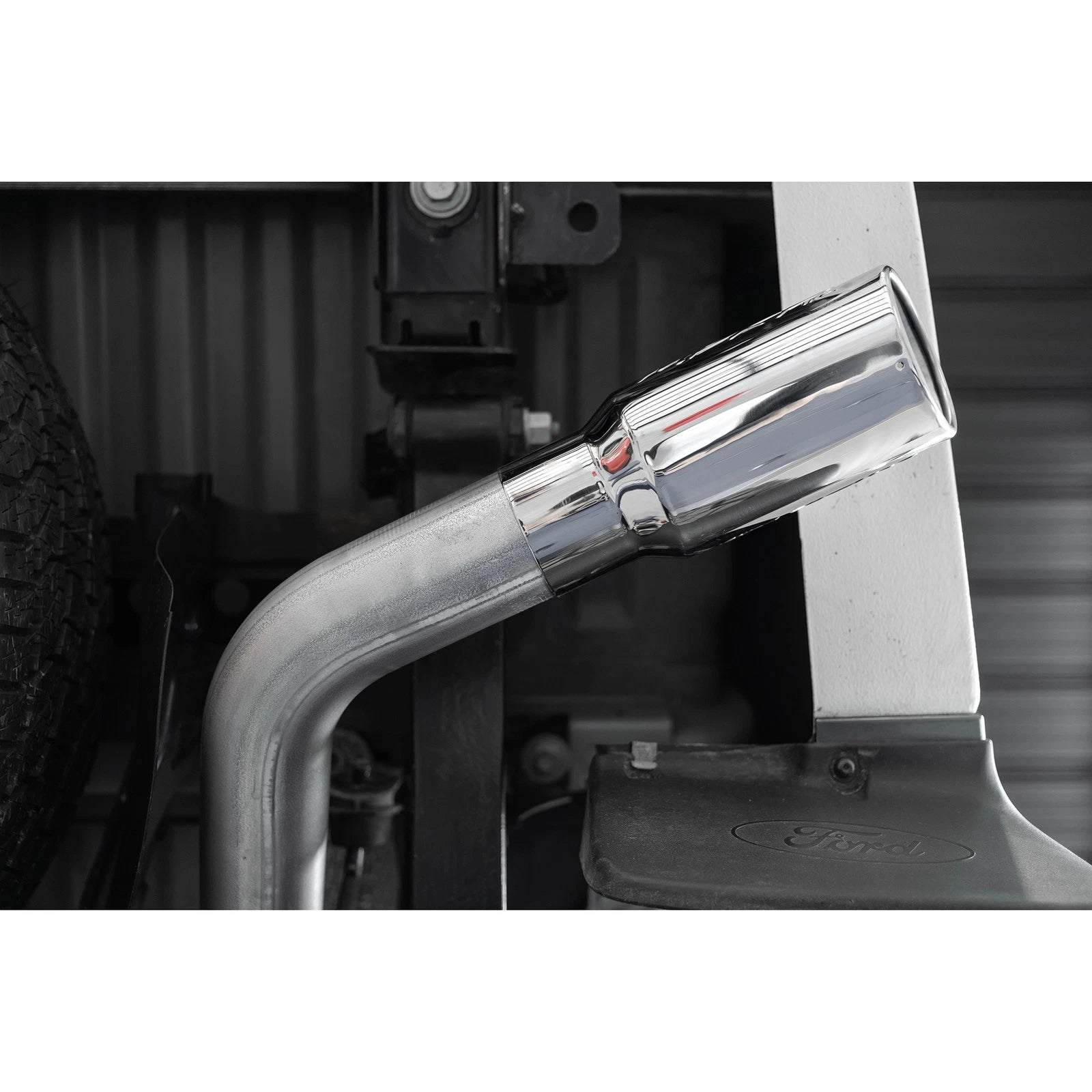MBRP 3in AL Cat-Back Single Side Exit w/ 4in OD Tip | Ford Ranger Ecoboost 2.3L (19) (S5227AL)