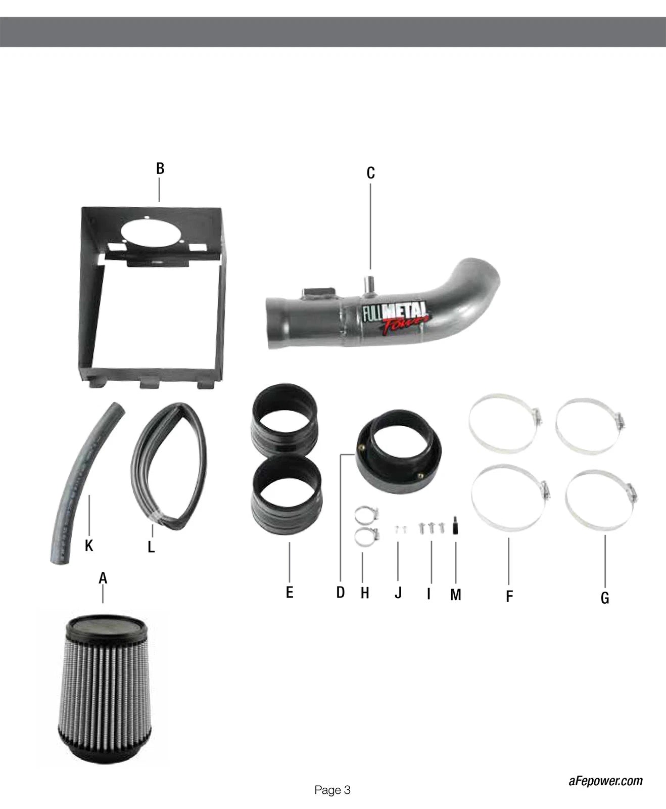 aFe Full Metal Power Stage-2 Cold Air Intake | Ford Ranger V6 4.0L (04-11) (F2-03013)