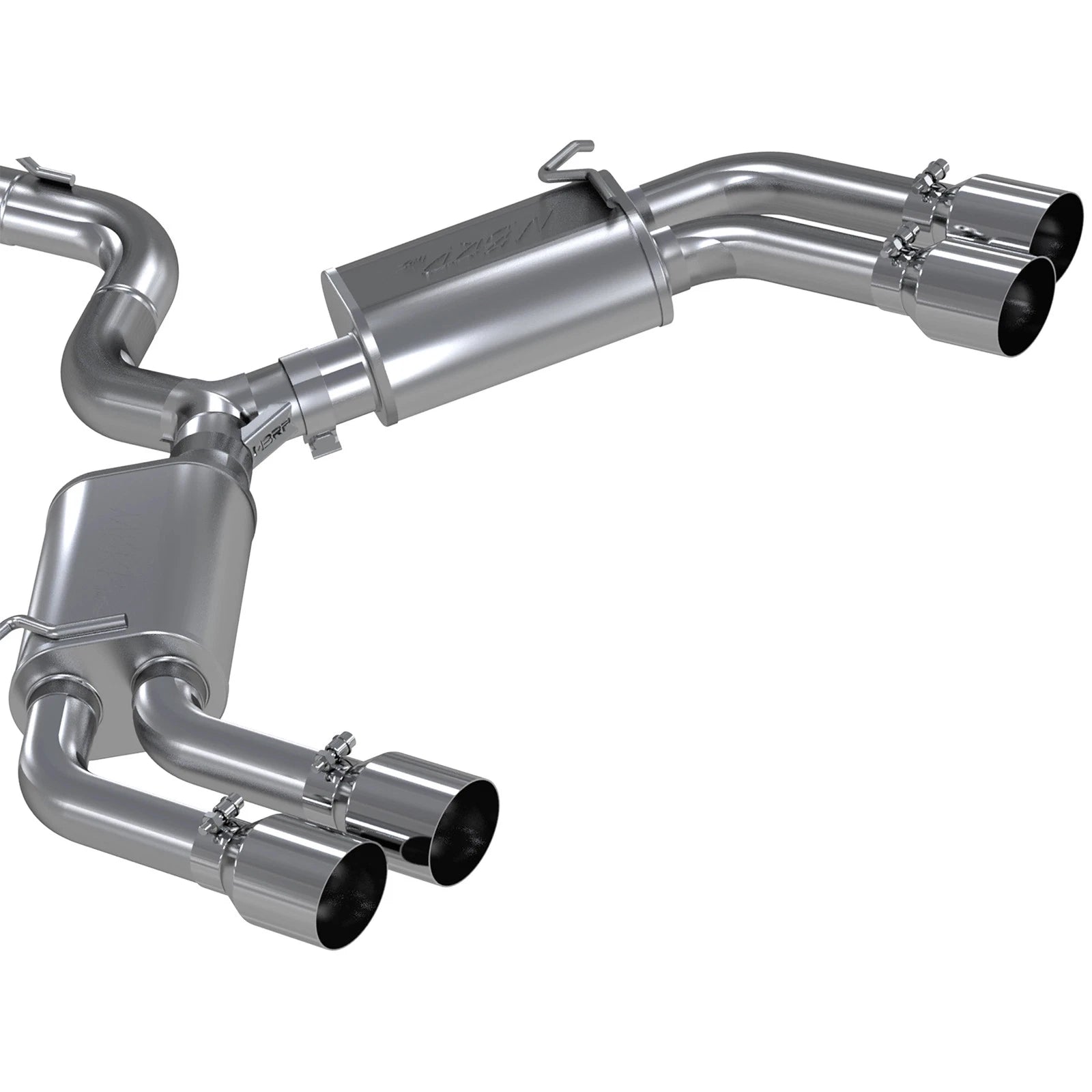 MBRP Pro Series 3" T304 Cat-Back Exhaust | 2015-2020 Audi S3 (S4601304)