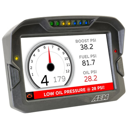 AEM CD-7G Carbon Non-Logging Display w/ GPS (30-5702)