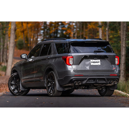 MBRP 2.5in Dual Rear Exit Axle Back w/ Quad CF Tips | Explorer ST 20-21 (S52033CF)