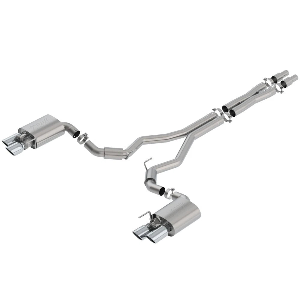 Borla S-Type Cat-Back Exhaust | 2018 Ford Mustang GT (140742)