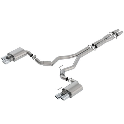 Borla S-Type Cat-Back Exhaust | 2018 Ford Mustang GT (140742)