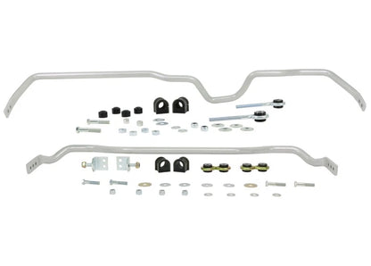 Whiteline Front and Rear Sway Bar Vehicle Kit | 1989-1994 Nissan 240SX (BNK004M)