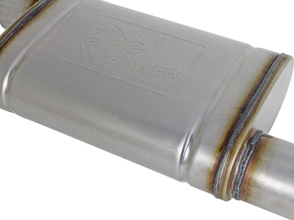 aFe Vulcan 3-3in-2-1/2in SS Cat-Back w/ Black Tips | Jeep Gladiator V6-3.6L (49-38084-B)