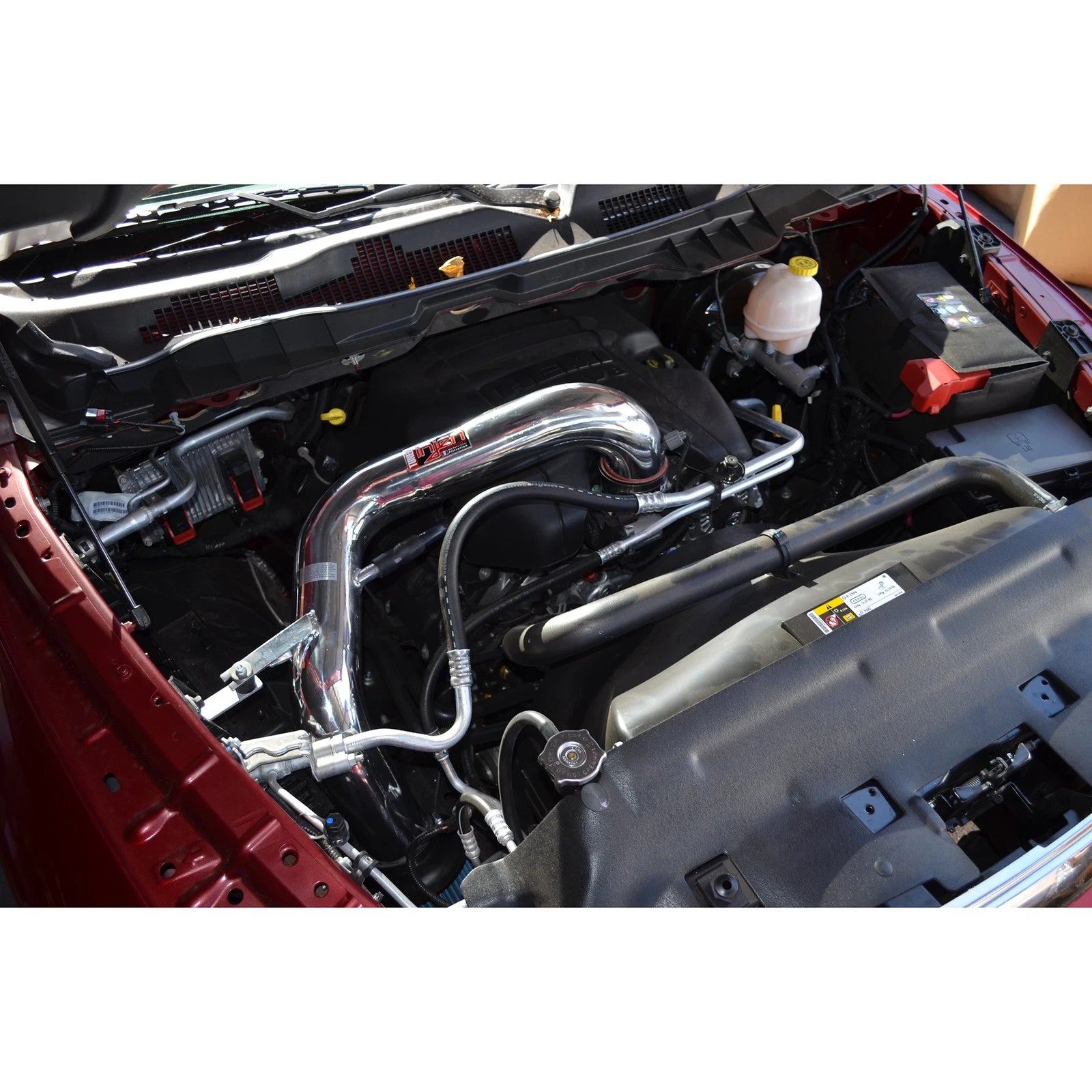 Injen Wrinkle Black Power-Flow Intake | Dodge Ram 1500 5.7L V8 (09-12) (PF8053WB)