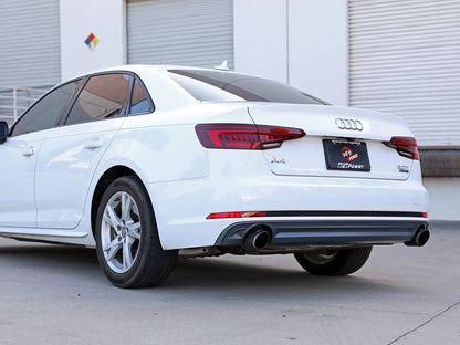 aFe MACH Force-Xp 3in to 2-1/2in SS Axle-Back Exhaust | Audi A4 (17-19) (49-36419-P)