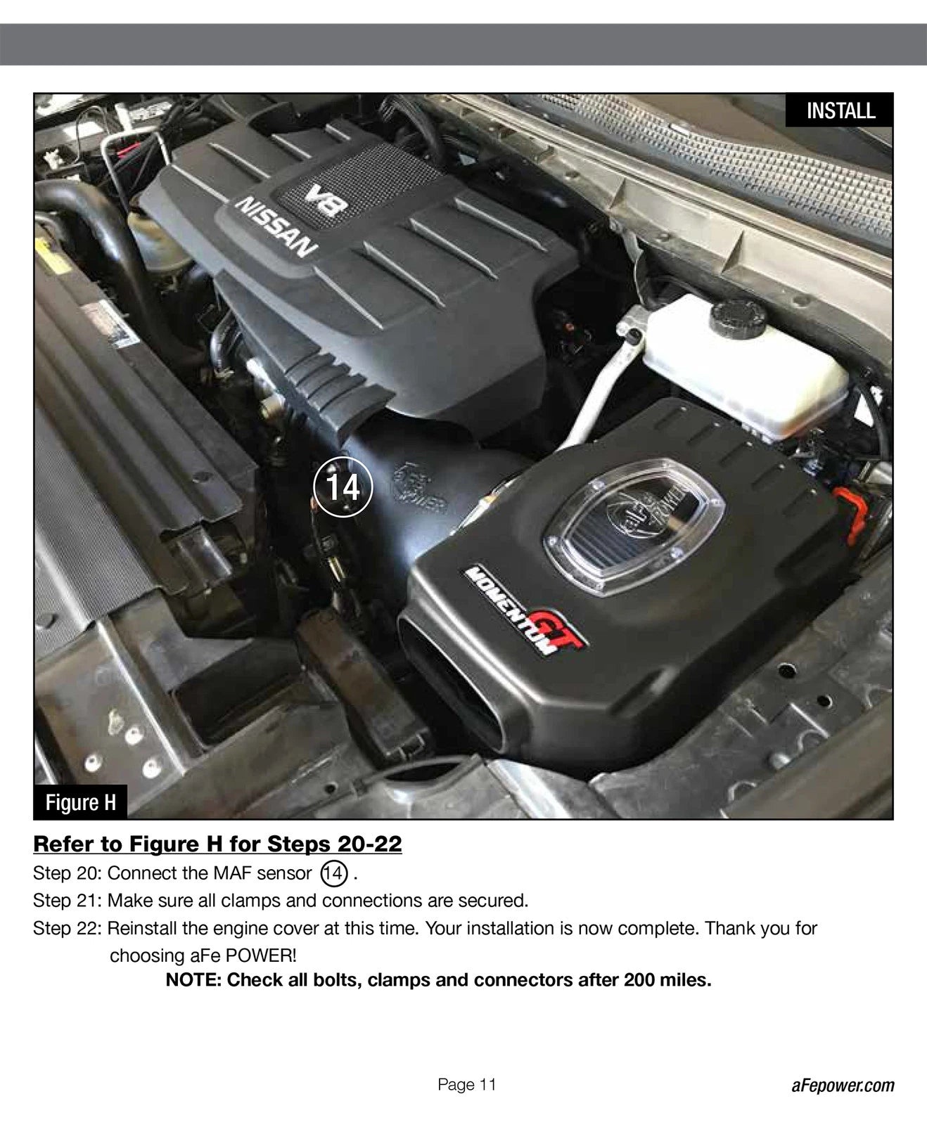 aFe Momentum GT Pro DRY S Cold Air Intake | Nissan Titan V8 5.6L (17-18) (51-76108)