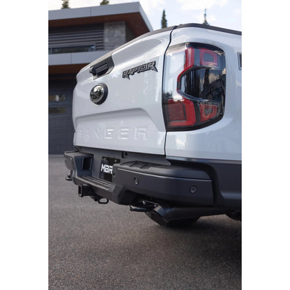 MBRP 3in D&R Axle Back Exhaust | Ford Ranger (22-26) (S5270BLK)