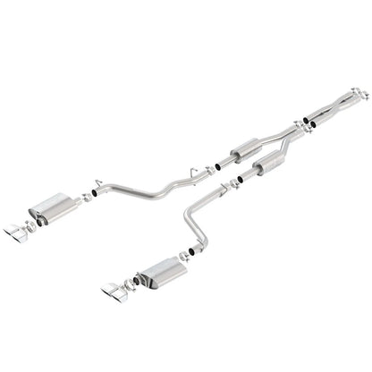 Borla Cat-Back Exhaust System - ATAK | 2009-2014 Dodge Challenger 5.7L (140708)
