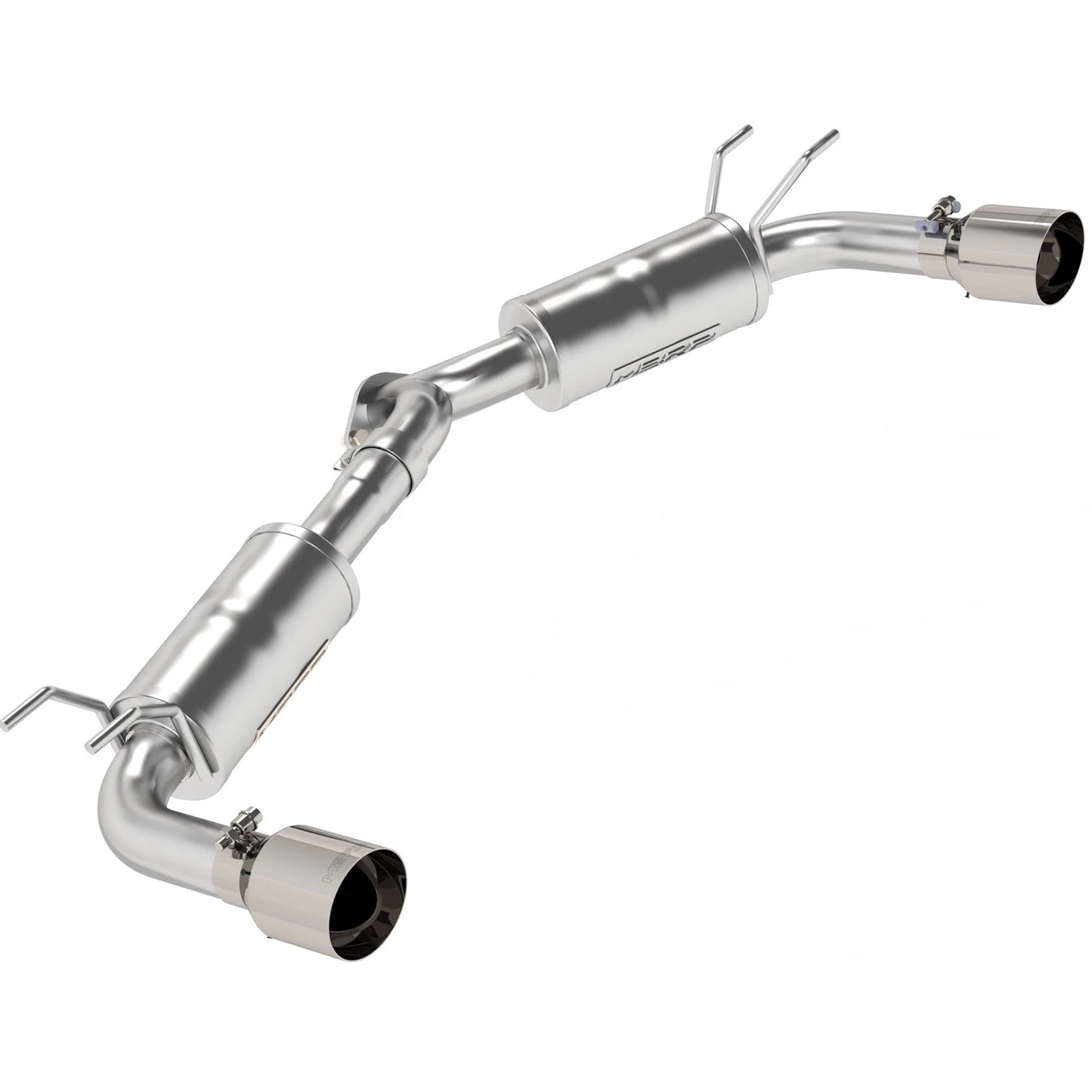 MBRP Stainless Steel 2.5" Axle-Back - Dual Exit | 2019-2024 Mazda 3 Hatchback (S4450)
