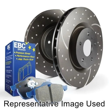 EBC S6KF1108 Front Disc Brake Pad & Rotor Kit For Infiniti G37 2008-2013 NEW