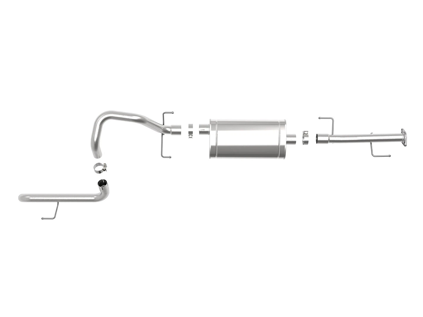 aFe 2.5in 409 SS Cat-Back Hi-Tuck Exhaust | Toyota 4Runner V6-4.0L (10-19) (49-46041-1)