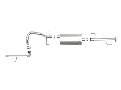 aFe 2.5in 409 SS Cat-Back Hi-Tuck Exhaust | Toyota 4Runner V6-4.0L (10-19) (49-46041-1)