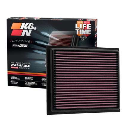K&N Engineering Replacement Air Filter: Toyota Prius 2010 1.8L L4