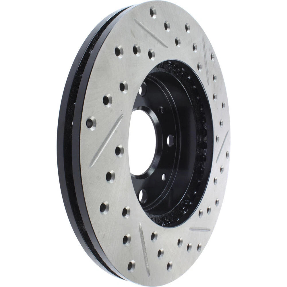 Stoptech Slotted And Drilled Brake Rotor | 1990-2000 Honda Civic (127.40023L)