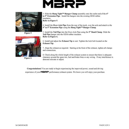MBRP 6.7L Alum Exhaust System | Dodge Ram 2500/3500 (S61340AL)